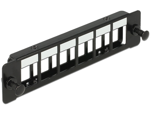 Delock 86274 Keystone Mounting Panel 6 Port