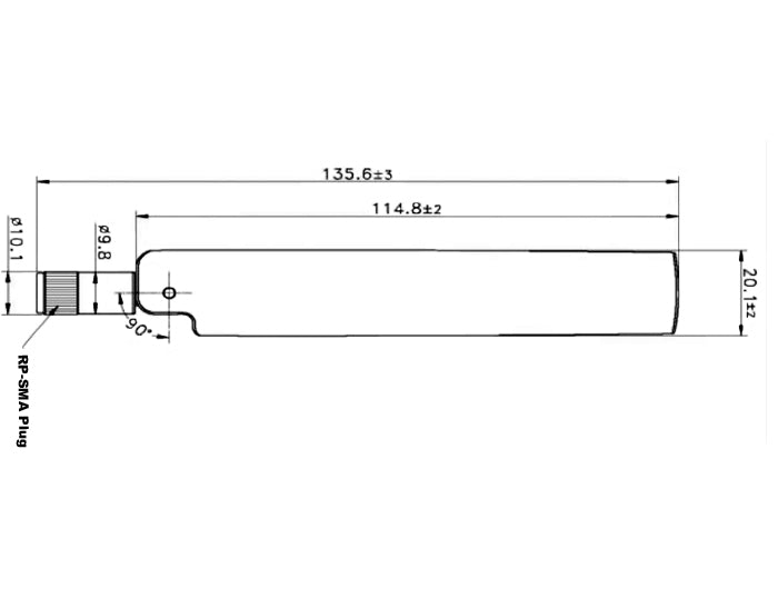 Delock 88969 Zigbee Antenna Multi Bluetooth