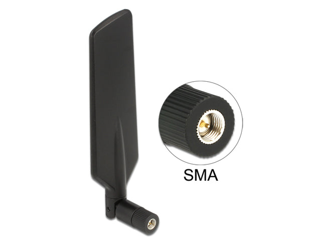 Delock 88978 Lte Antenna Sma Plug 0.5 - 3 Dbi Omnidirectional Rotatable