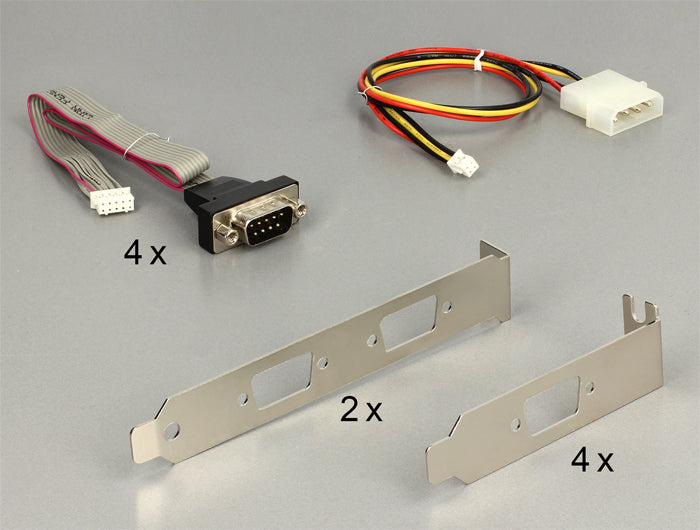 Delock 95244 Module Minipcie I/O Pcie Full Size 4 X Serial Rs-232