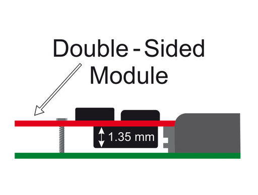 Delock 62592 Adapter Msata > M.2 Key B Slot