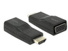 Delock 65655 Adapter Hdmi Male > Vga Female Black