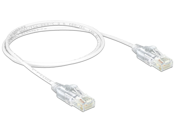 Delock 83781 Cable Rj45 Cat.6 Utp Slim 1 M