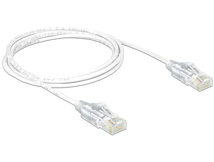 Delock 83782 Cable Rj45 Cat.6 Utp Slim 2 M