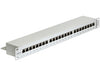 Delock 43300 19″ Patch Panel 24 Port Cat.6 Grey