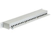 Delock 43300 19″ Patch Panel 24 Port Cat.6 Grey