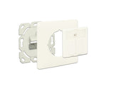 Delock 86219 Keystone Wall Outlet 2 Port Compact