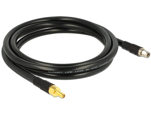 Delock 13014 Antenna Cable Rp-Sma Plug > Rp-Sma Jack Cfd400 Llc400 2 M Low Loss