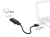 Delock 65667 Adapter Hdmi-A Male > Vga Female Metal Housing With 15 Cm Cable