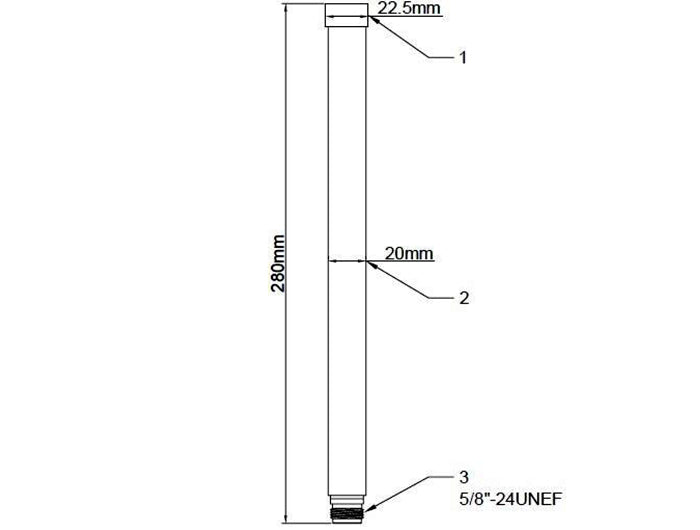 Delock 88821 Wlan 802.11 Ac/A/H/B/G/N Antenna N Jack 6 - 8 Dbi