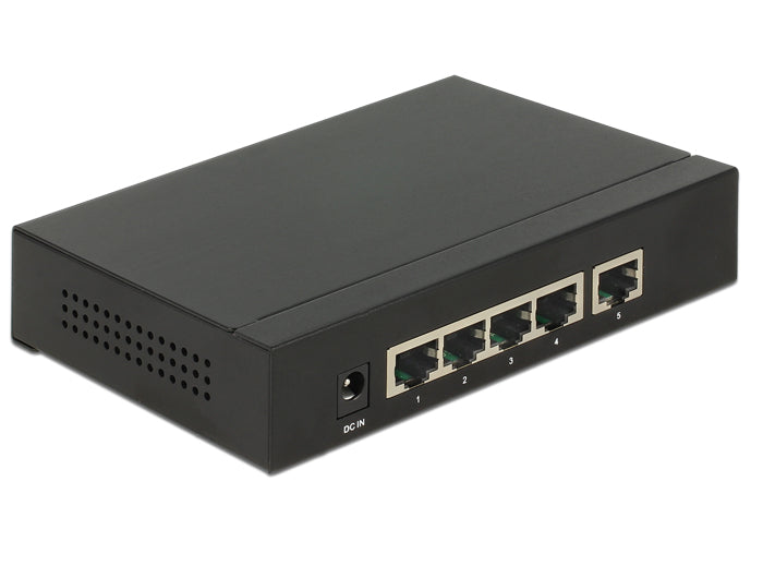 Delock 87682 10/100 Ethernet Switch Poe+ 4+1 Port