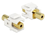 Delock 86363 Keystone Module Stereo Jack Female 3.5 Mm 4 Pin