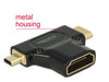 Delock 65666 Adapter High Speed Hdmi With Ethernet – Hdmi-A Female