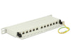 Delock 43311 10″ Patch Panel 12 Port Cat.6A 0.5 U Grey