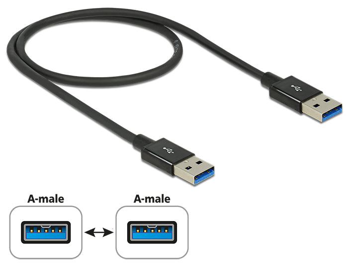 Delock 83981 Cable Superspeed Usb 10 Gbps (Usb 3.1 Gen 2) Usb Type-A Male