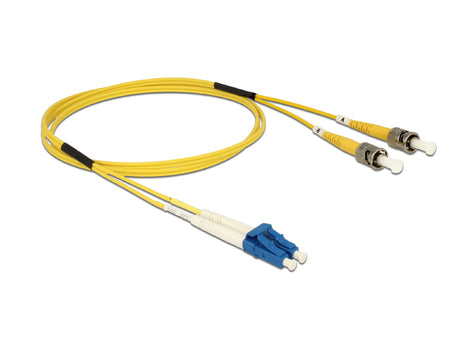 Delock 84611 Cable Optical Fibre Lc > St Singlemode Os2 1 M