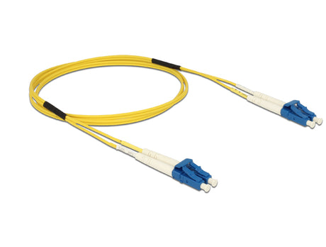 Delock 84599 Cable Optical Fibre Lc > Lc Singlemode Os2 1 M