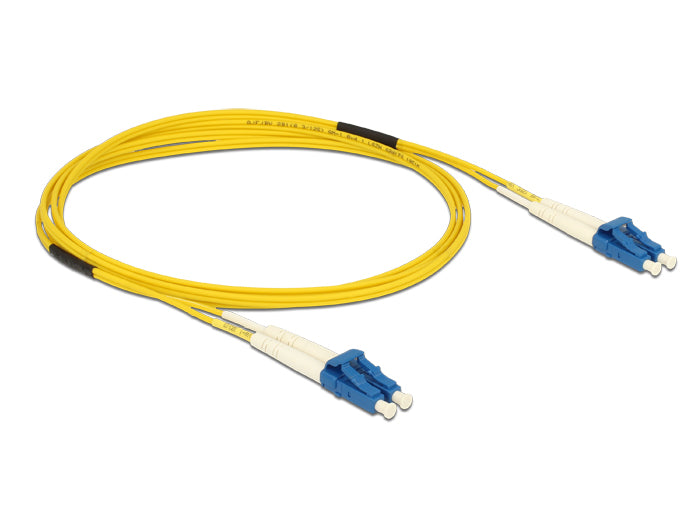 Delock 84606 Cable Optical Fibre Lc > Lc Singlemode Os2 2 M