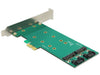 Delock 89473 Pci Express X1 Card > 2 X Internal M.2 Key B 110 Mm