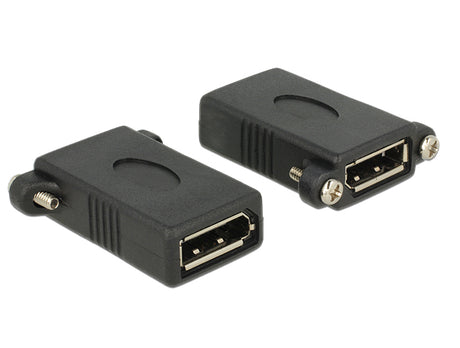 Delock 85123 Adapter Displayport 1.1 Female > Displayport Female Panel-Mount