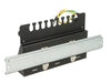 Delock 43338 Keystone Desktop Patch Panel 8 Port Black