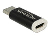 Delock 65678 Usb 2.0 Adapter Micro-B Female To Usb Type-C™ 2.0 Male Black