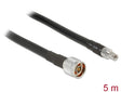 Delock 13023 Antenna Cable N Plug > Rp-Sma Plug Cfd400 Llc400 5 M Low Loss