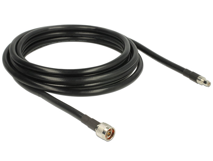 Delock 13023 Antenna Cable N Plug > Rp-Sma Plug Cfd400 Llc400 5 M Low Loss