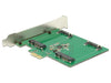 Delock 89479 Pci Express X1 Card > 2 X Internal Msata