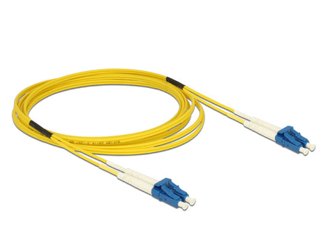 Delock 84607 Cable Optical Fibre Lc > Lc Singlemode Os2 3 M