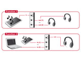 Delock 87699 Switch Stereo Jack 3.5 Mm 2 Port Manual Bidirectional