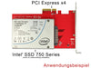 Delock 89469 Pci Express X4 Card > 1 X Internal U.2 Nvme Sff-8639