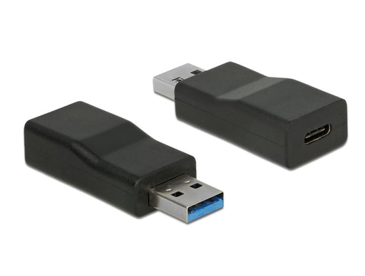 Delock 65696 Converter Usb 10 Gbps Type-A Male > Usb Type-C™ Female Active