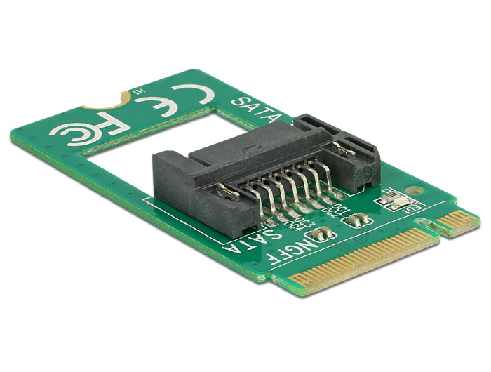 Delock 62876 Adapter M.2 Key B Male > Sata 7 Pin - Form Factor 2242