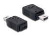 Delock 65155 Adapter Usb Mini Male To Usb Micro-A+B Female