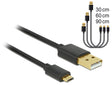 Delock 83680 Data And Fast Charging Cable Usb 2.0 Type-A Male