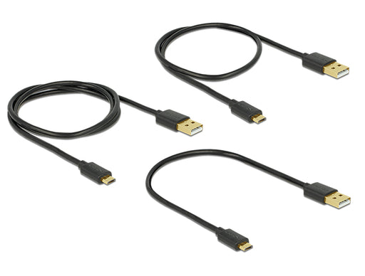 Delock 83680 Data And Fast Charging Cable Usb 2.0 Type-A Male