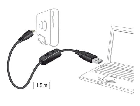 Delock 84803 Charging Cable Usb 2.0 Type-A Male > Usb 2.0 Micro-B Male