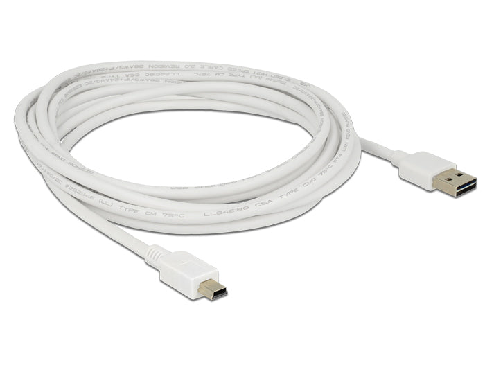 Delock 85161 Cable Easy-Usb 2.0 Type-A Male > Usb 2.0 Type Mini-B Male