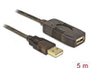 Delock 82308 Cable Usb 2.0 Extension, Active 5 M