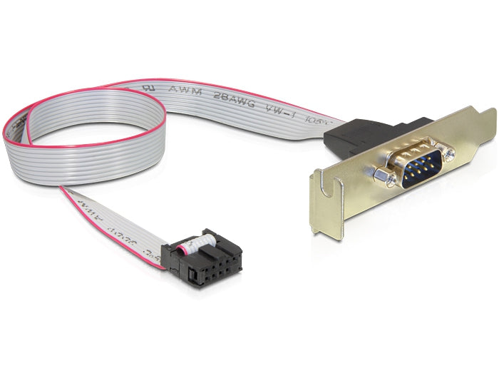 Delock 89300 Low Profile Slot Bracket > 1 X Serial Pin Layout: 1:1