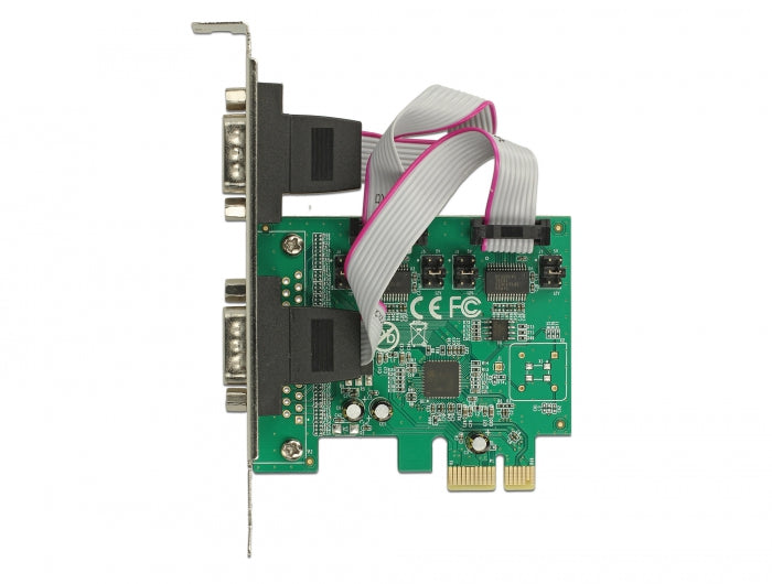 Delock 89641 Pci Express X1 Card To 2 X Serial Rs-232 High Speed 921K