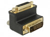 Delock 65866 Adapter Dvi 24+1 Male > Dvi 24+5 Female Port 90° Angled