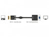 Delock 65658 Adapter Dvi-D 24+1 Male > Vga Female Black