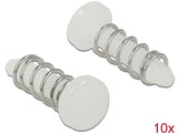 Delock 18272 Snap Rivet For Heat Sink - Set 10 Pieces White