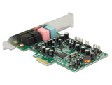 Delock 89640 Pci Express Soundcard 7.1 - 24 Bit / 192 Khz With Toslink In / Out