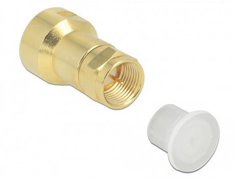 Delock 60164 Dust Cover For F Plug 10 Pieces Transparent