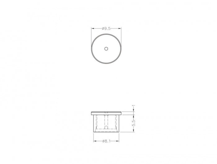 Delock 60163 Dust Cover For Sma Plug 10 Pieces Transparent