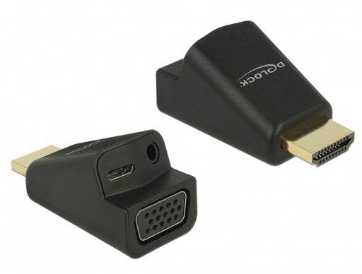 Delock 65895 Adapter Hdmi-A Male > Vga Female With Audio