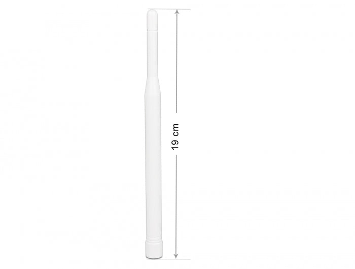 Delock 89622 Lte Antenna Sma Plug 0.3 - 2.9 Dbi Omnidirectional Fixed White